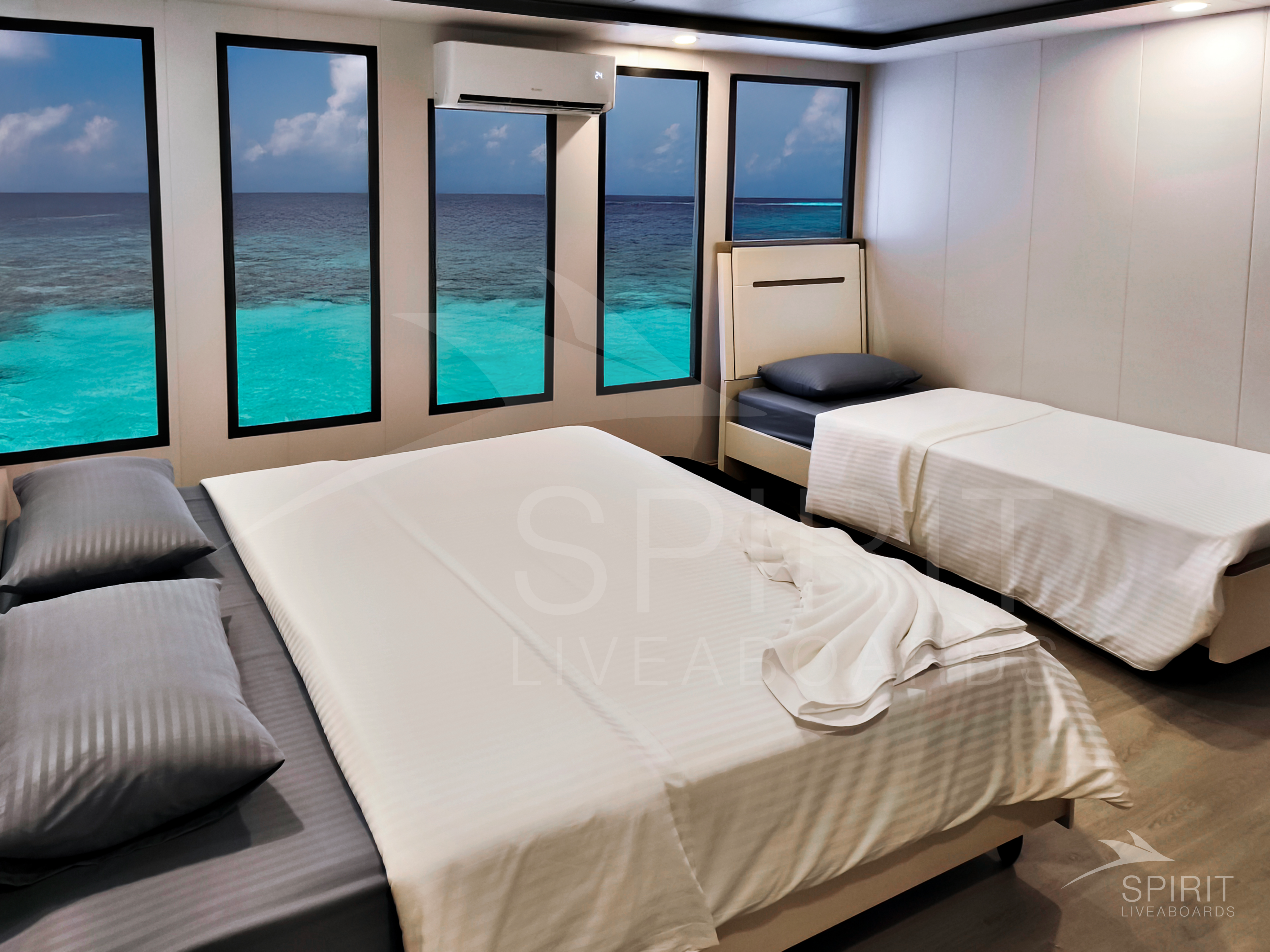 Cabin 11 & 12 Suite Upper Deck
